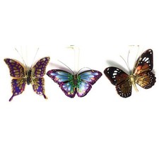 ورنامينتس Glittered Butterfly