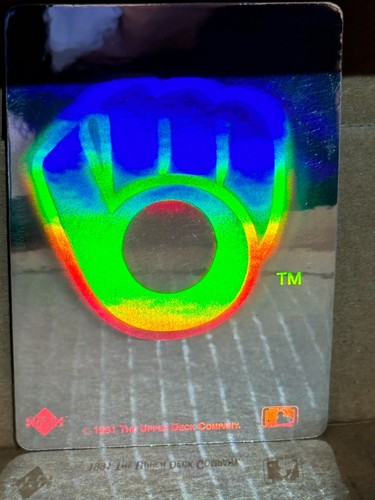 1989-1991 Upper Deck Baseball Team Hologram Stickers - U Pick Buy2 get Discount - Picture 27 of 53
