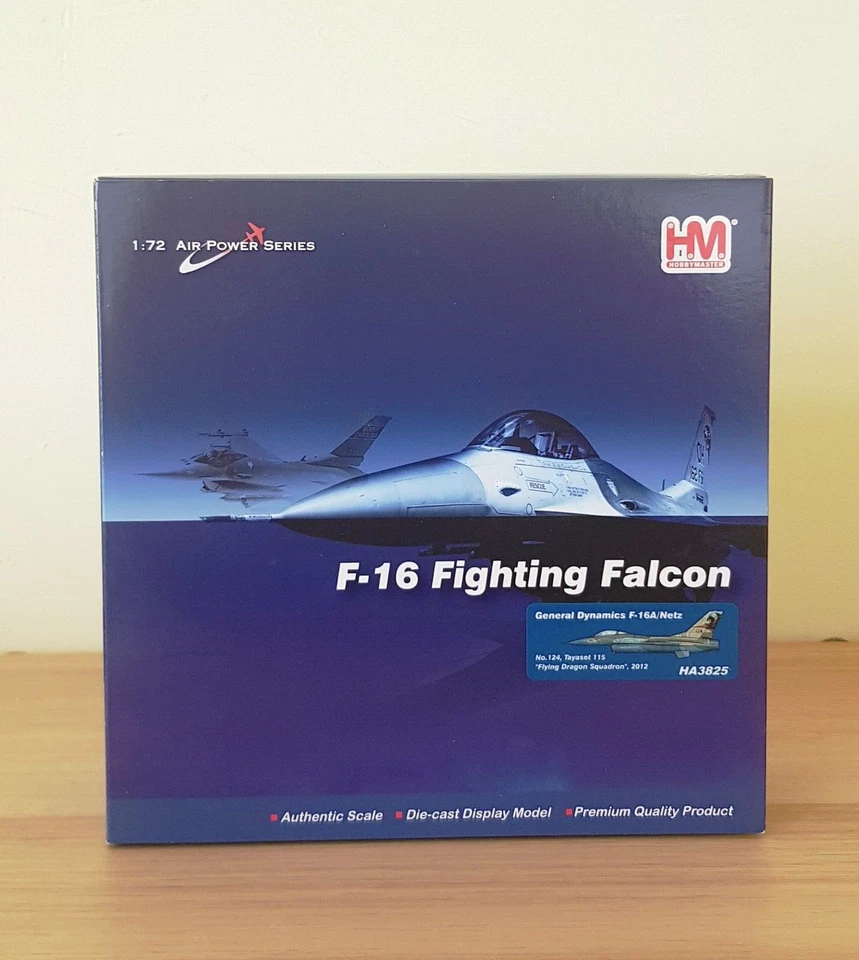 Hobby Master 1/72 HA3825, F-16A Red IDF/AF 115th (Flying Dragon) Sqn, Israel Foto 2 de 4