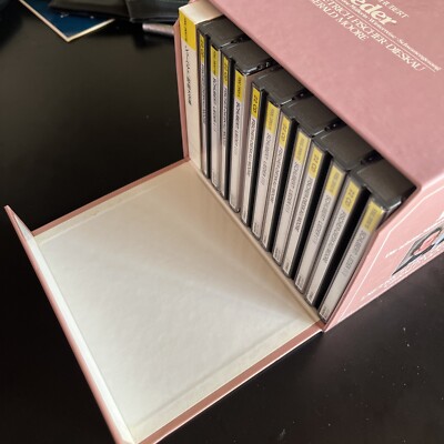 Franz Schubert Lieder - Rare Japanese Import 22 Discs + Book