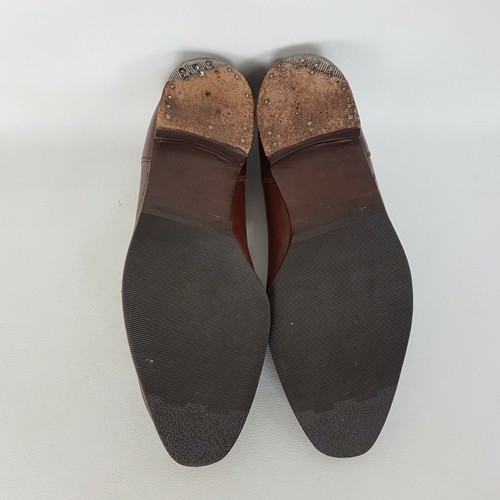 Grenson Sveltes Mens Shoes UK 8.5 Brown Leather Formal Derby Non Slip - Picture 8 of 8