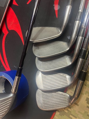 Zevo MidSize Comp Equipe Iron PARTIAL SET-4-5-6-8-9-DRIVER 6 CLUBS STEEL RH - Picture 2 of 8