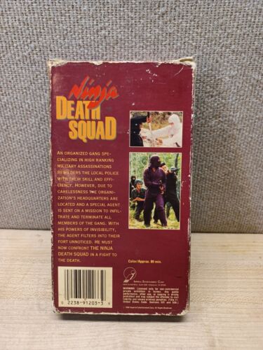 Ninja Death Squad VHS Imperial Entertainment Corp. - Bild 2 von 4