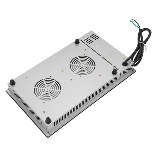 Electric Cooktop LED Electric Stovetop 2 Burners Electric Cooktop 1100W & 600W - Picture 17 of 21