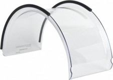 PRO-SAFE 8" Wide Lexan Replacement Latheguard Shield For Use With Flexbar