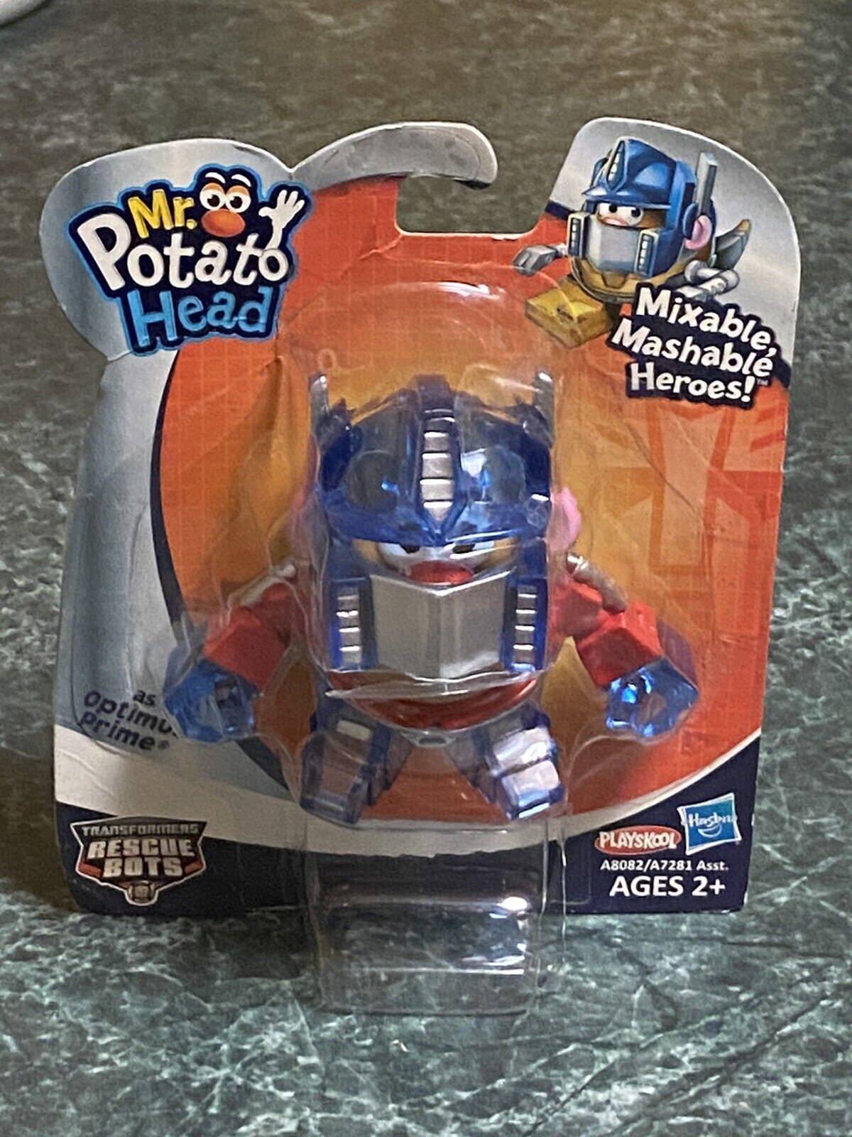 OPTIMUS PRIME Mr. Potato Head Poptaters Transformers Robot