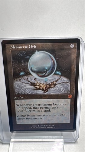Mesmeric Orb Retro Framed - MTG - NM- The Brother's War
