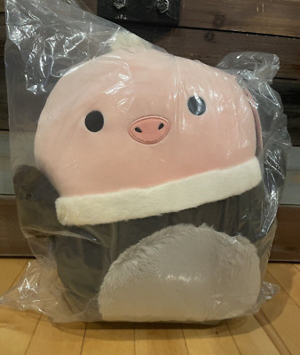 NWT Kellytoy Squishmallows Select Series 12  Agnes Rose Ostrich Black Bird Plush