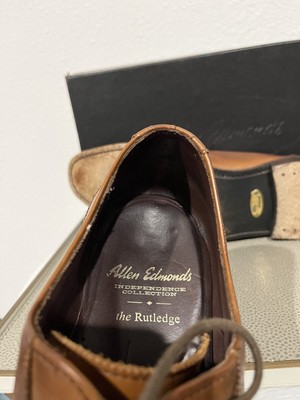 $550 Allen Edmonds Independence Collection Rutledge Brown Men\'s Dress Shoes 11 They main image 4