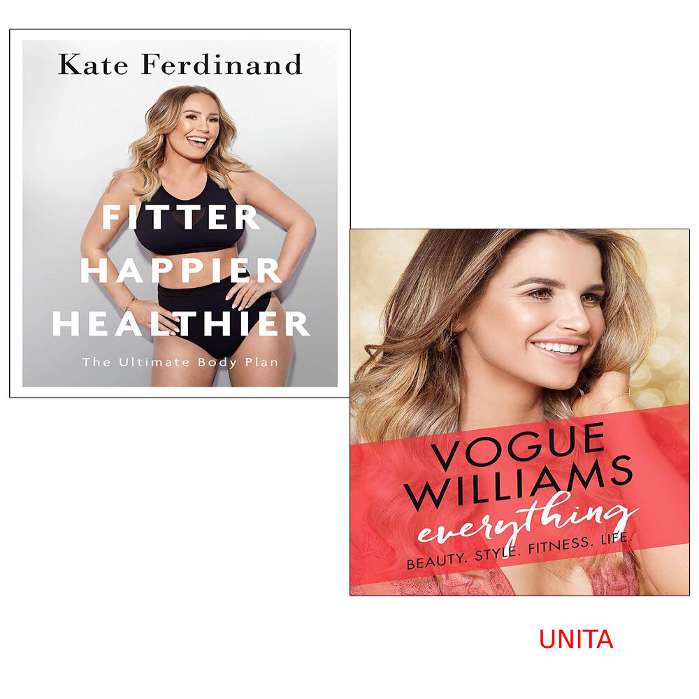 Kate Ferdinand, Vogue Williams Unisex Fitter, Happier, Healthier: 4 Week Body Transformation By Kate Ferdinand - 2-Book Collection - Non Fiction - Mixed Format - Image 4