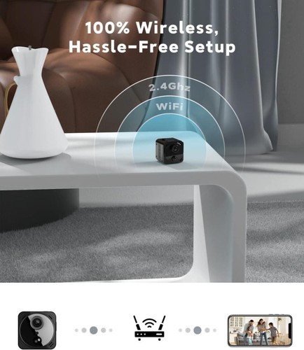 4K Mini Camera Wireless HD Small Camera WiFi Surveillance Camera - Picture 10 of 17