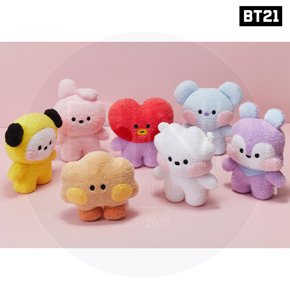 BTS BT21 Official Authentic Goods BIG & TINY Standing Doll +