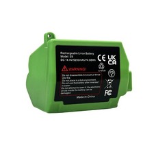 New 5.2Ah Battery For iRobot Robot Roomba S9 S9 Authentic ABL-B 4INR19/65-2