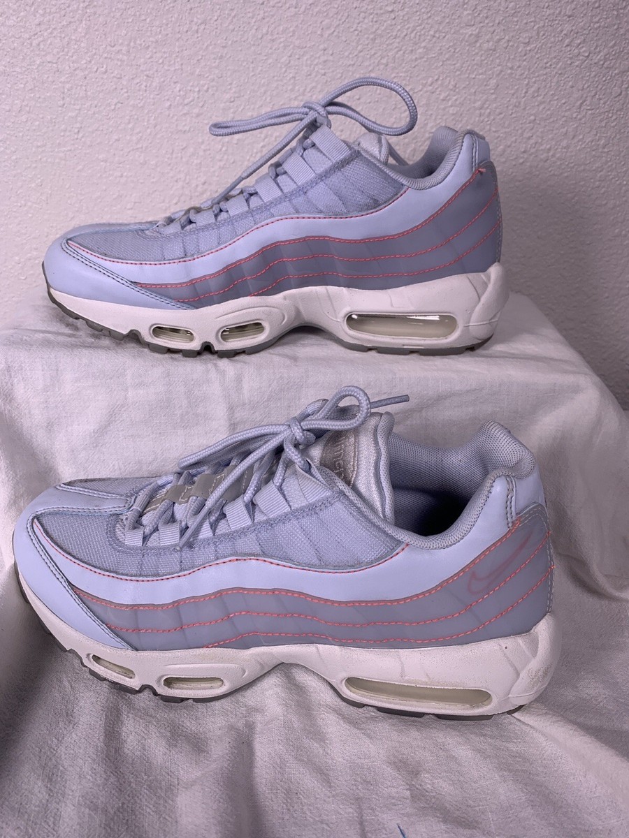 最終Sale 残少! NIKE AIR MAX 95 W SE Half Blue Summit White Nike Air Max 95 SE Half Blue Summit White Off Running 918413
