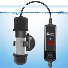 hygger Aquarium Heater Submersible Fish Tank up to 26 Gal Adjustable 10-100W