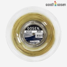 Good Gosen Polylon 17 1.24mm 200m 17GA Tennis Racquet Racket String Natural NWT