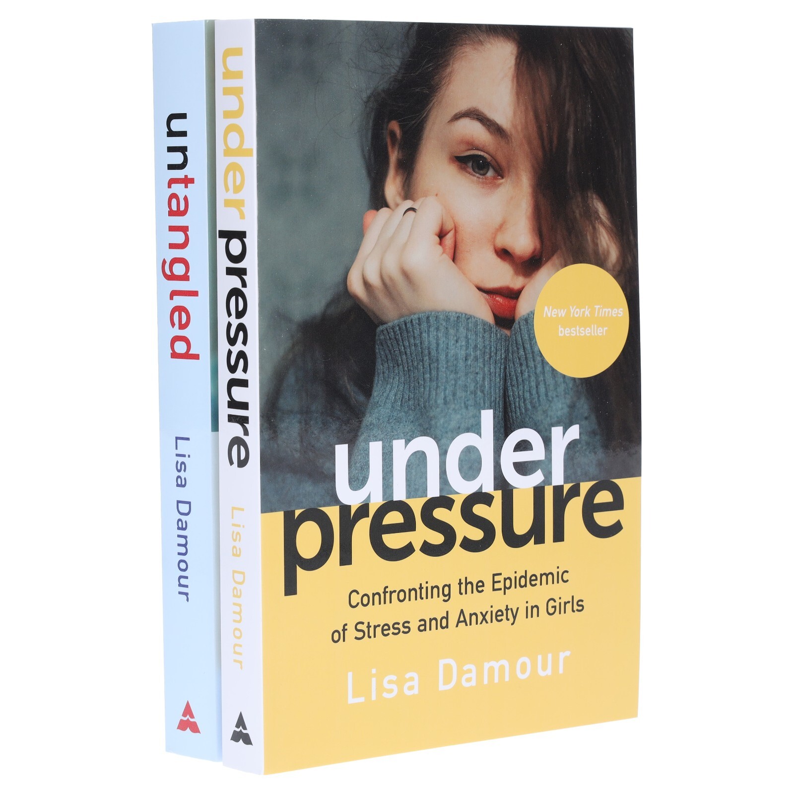 Lisa Damour 2 Books Collection (Untangled & Under Pressure) -Age 13+ - Paperback