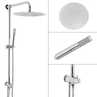 Welfenstein Regendusche Aufputz Set Regenbrause 30Cm Duschsystem Dusche 2Q-ER30