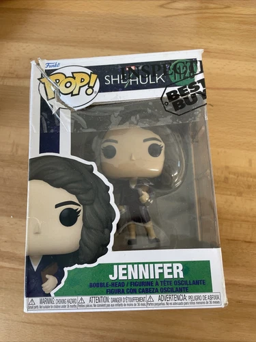 Funko POP! Marvel: She-Hulk Vinyl Figure Jennifer # 1128 - Damaged Box