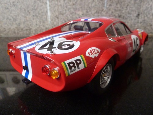 1:18 Hot Wheels Elite, HW, Ferrari Dino 246 GT, NART, LeMans 1972 - Bild 2 von 13