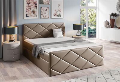 Boxspringbett Schlafzimmerbett HENRIK 120x220cm in div. Farbvarianten