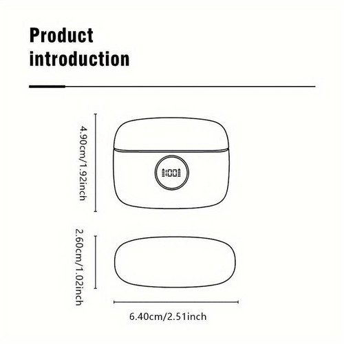 Wireless Earbuds Headphones Type-C Fast Charge Case 13mm Speaker Long Playtime - Picture 15 of 17