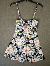 Forever 21 Medium Sleeveless Dress Spaghetti Straps Fit To Flare