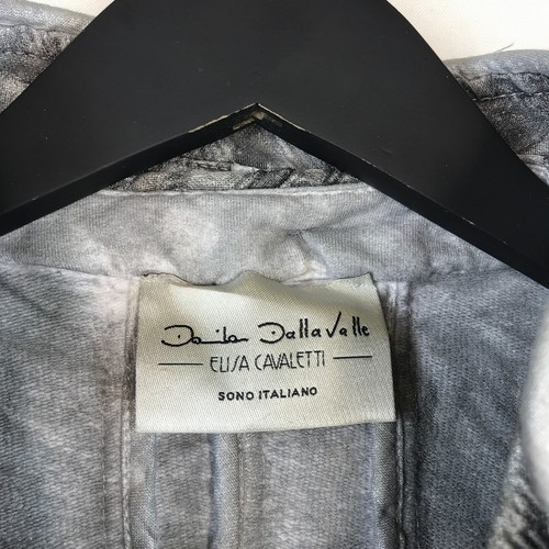 Women's Elisa Cavaletti Daniela Dallavalle Jacket Grey Italy Blazer Size XS - Picture 14 of 20