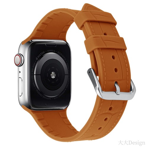Correa de correa deportiva suave de silicona para Apple Watch Series 7 6 5 4 3 2 1 - Imagen 14 de 39