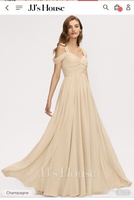 4x Women s Formal Dress Jj s House Beige Long Plus  Prom  NWT Mother Of Bride