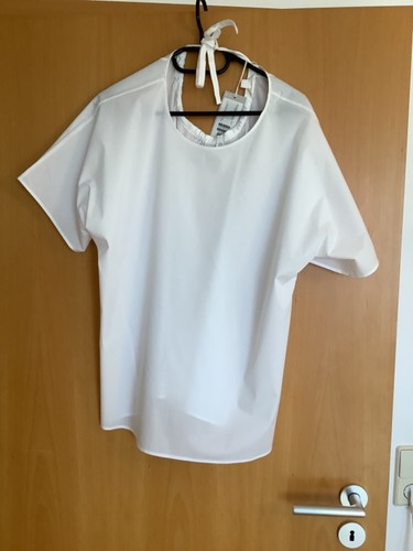 COS weiße Bluse, kurzarm, Gr. 42, Baumwolle, Neu - Bild 7 von 9