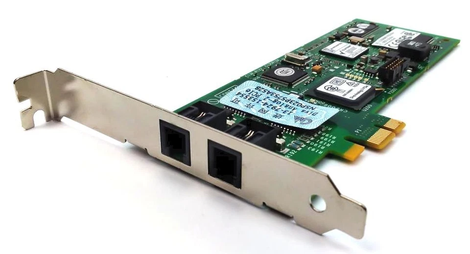 Sangoma 306-387 Fax Voice Data Board Diva UM Analog 2 PCIE 2-Port LP Bracket - Image 2 of 4