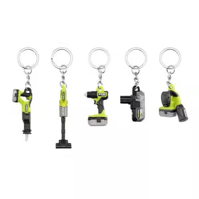 #ad #ad Ryobi Mini#x27;s 5 Piece Keychain Set Recip Saw Stick Vac Drill Battery Sander NIB $39.99