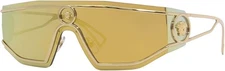 Versace VE2226 10027P Gold Mirrored Sunglasses