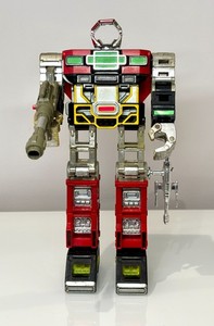 Godaikin Laserion Dx Neuf En Boite Mib Tres Rare Bandai 1984 ! Sticker