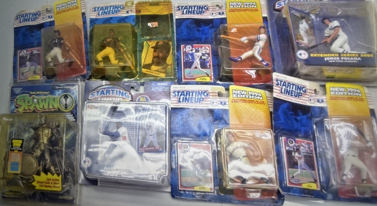 HC Lot Starting Line Up Figures Baseball MBL Thomas Posada Etc
