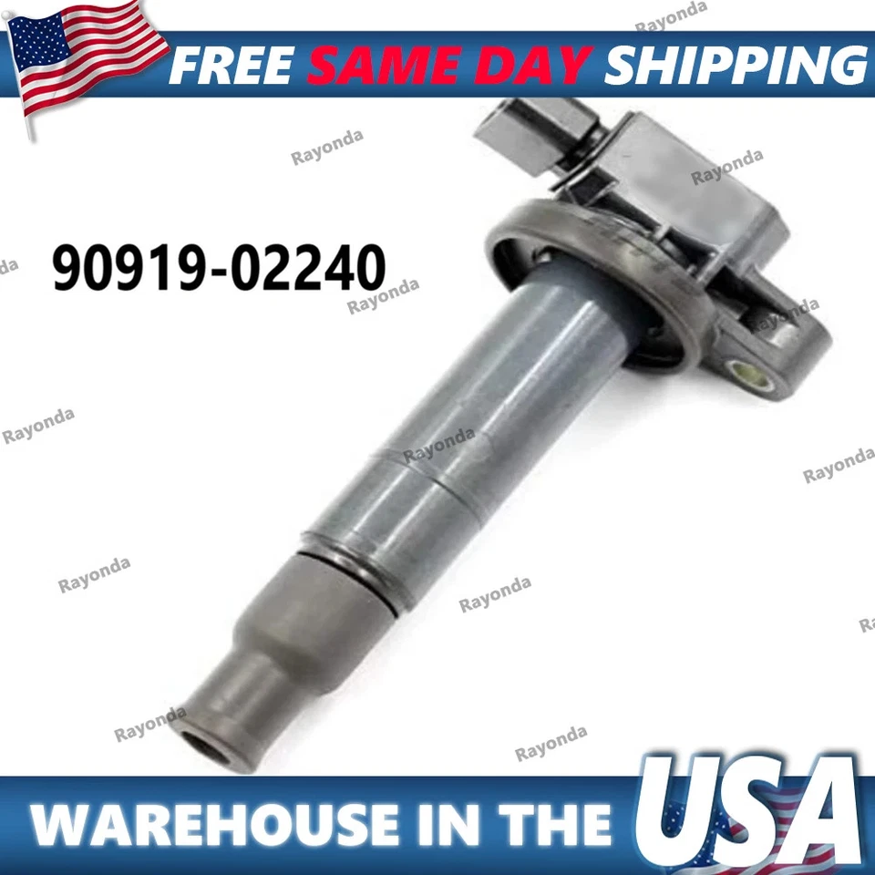 Bobinas de encendido DENSO ORIGINALES para Toyota & Scion xA xB I4 2000-2016, 90919-02240 Foto 3 de 4