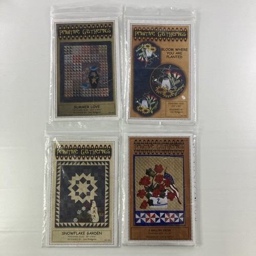 Lot of 20 Quilting Patterns - Civil War Legacies Primitive Gatherings Laundry - Picture 4 of 9
