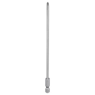 Magnetic Phillips Screwdriver Bit PH1 1/4'' Hex Shank 150mm Long 3.5mm Rod