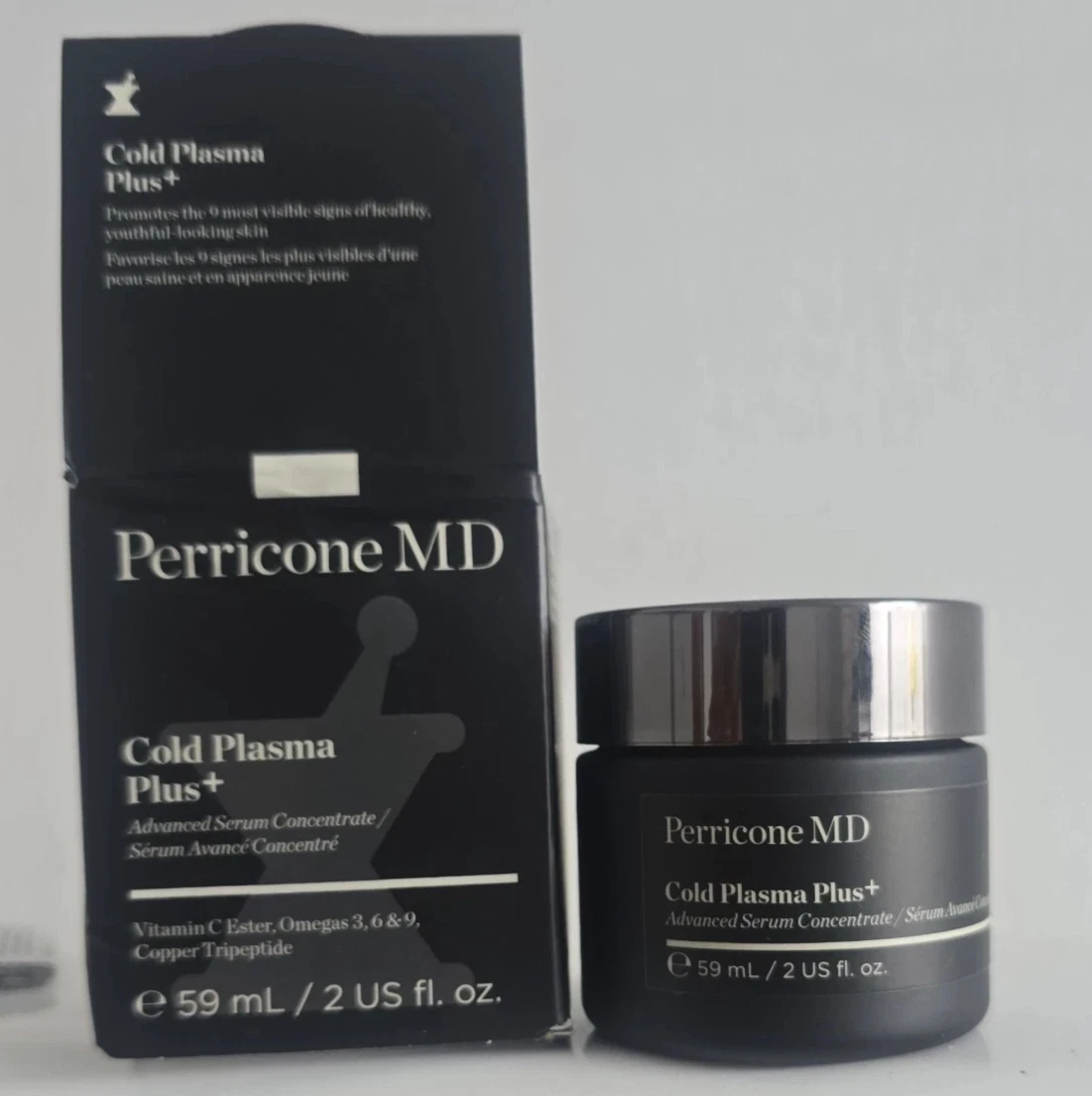 PERRICONE MD COLD PLASMA PLUS+ Advanced Serum Concentrate 2 oz - NEW VALUE $185