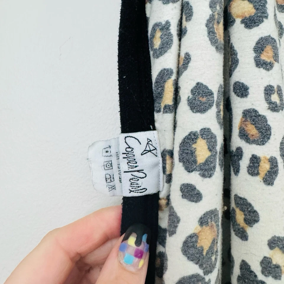 铜珍珠双云被子双面猎豹印花毯 — 第 4/4 张图片