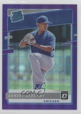 2020 Panini Donruss Optic FOTL Purple Pandora Prizm 1/99 Adbert Alzolay #87 3b3