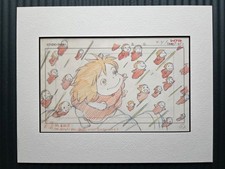 Studio Ghibli  Ponyo  Art Print with Mat 8x10 Japan Anime