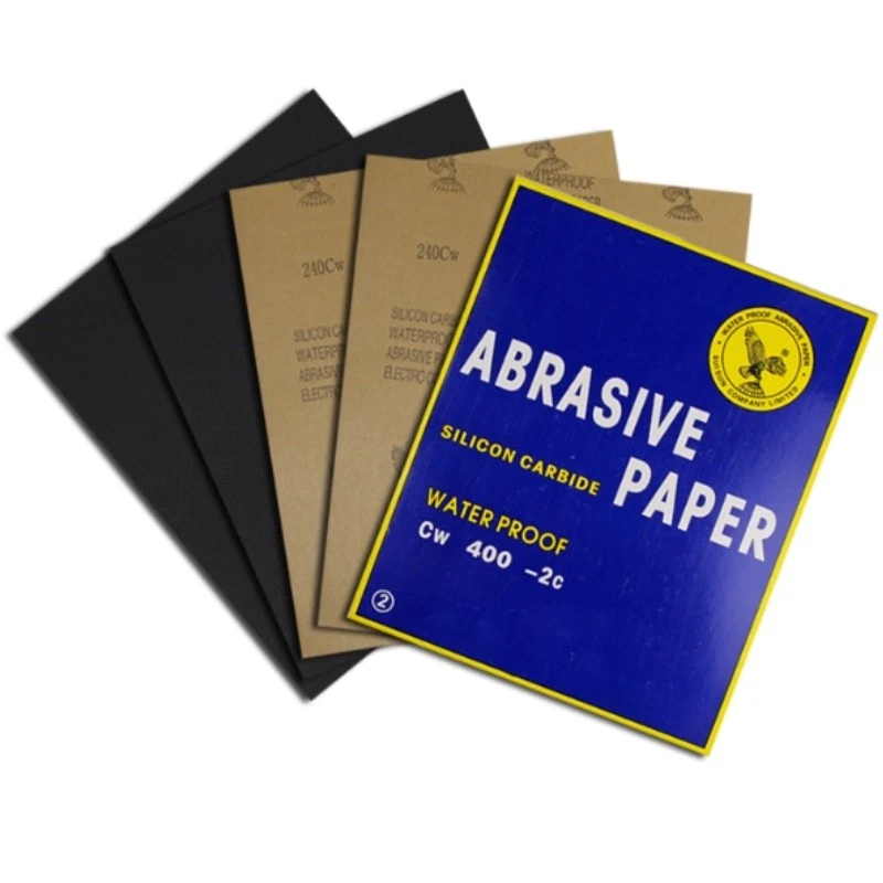 150 Grit Silicon Wet/Dry Sandpaper 9 x 11 in Sheets Lot of  20 Units - Image 2 of 4