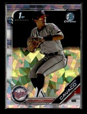 2019 Bowman Draft Sapphire Edition #BDC-65 Keoni Cavaco Minnesota Twins