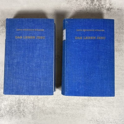 Das Leben Jesu by David Friedrich Strauss 2 Volume Set 1969 HC *Some underlining