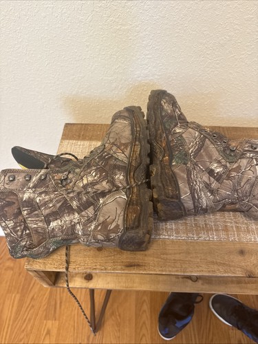 Herman Survivors Boots Real-tree Camouflage 800g Thinsulate Men’s Size 7.5 - Picture 6 of 14