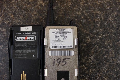 Motorola Visar Handie - Talkie FM Radio H05UCD6AA4BN UNTESTED #0111 - Picture 6 of 6