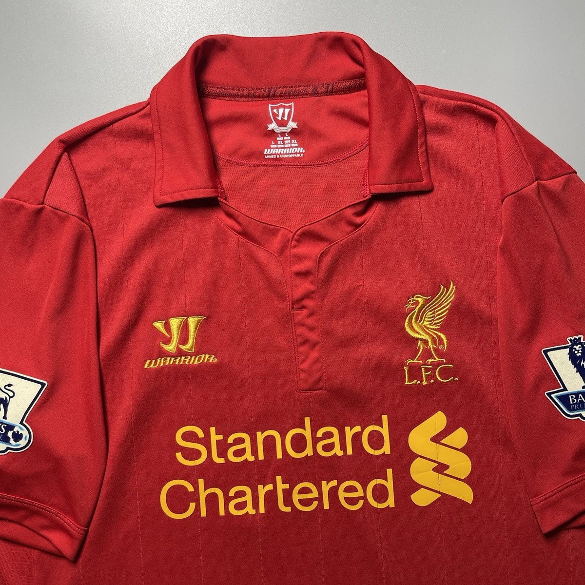 LIVERPOOL WARRIOR 2012/2013 FOOTBALL HOME JERSEY #5 AGGER