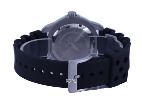 Ratio FreeDiver gelbes Zifferblatt Tag/Datum PU-Armband Quarz 48HA90-02-YLW Herrenuhr - Bild 6 von 7